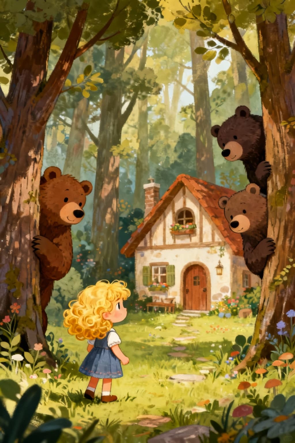 Goldilocks & The Three Bears